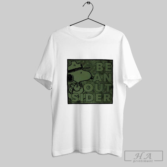 Peanuts Be An Outsider Shirt