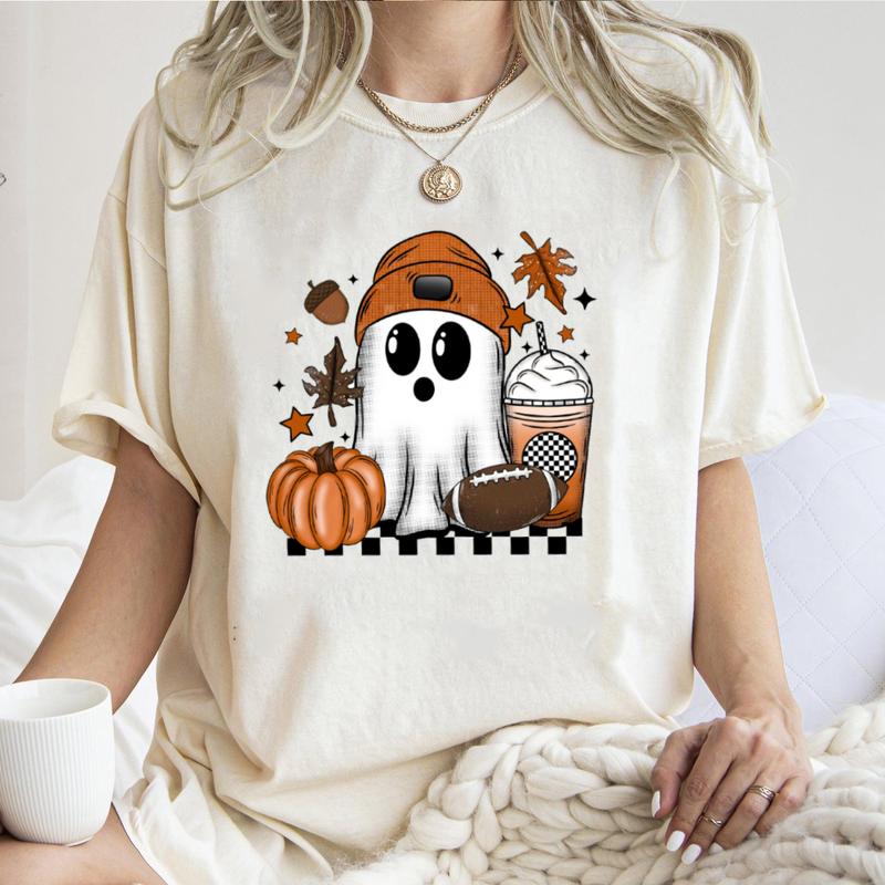 Ghost football T-Shirt Unisex Classic Collar