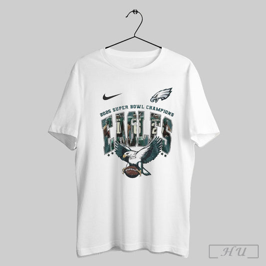 Philadelphia Eagles Nike 2025 Super Bowl Lix Champions Eagles Shirt Sweatshirt