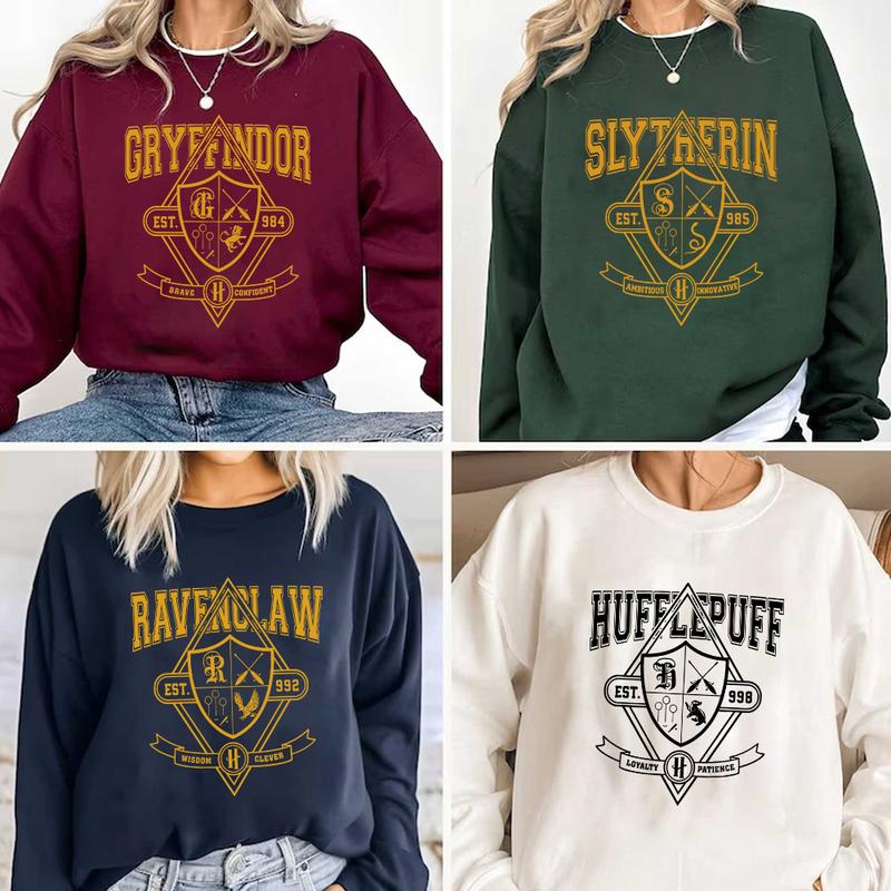HP Quidditch Team Sweatshirt Hoodie Shirt, gift for fan potterhead gift potterhead sweater
