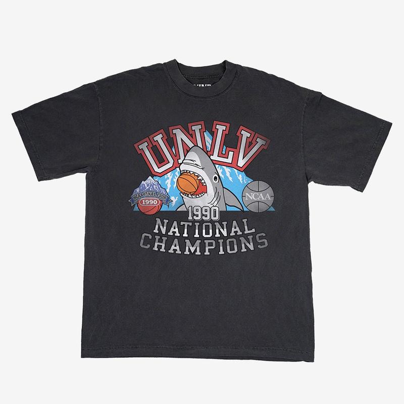 SHARK ATTACK '90 NCAA CHAMPS HEAVYWEIGHT TEE