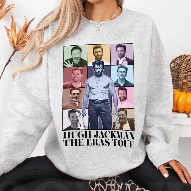 Hugh Jackmann Tour Shirt, Gift For Woman and Man Unisex T-Shirt Cotton Fabric