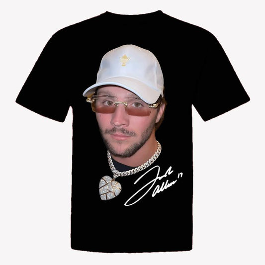 Josh Allen Swaggy Dreams Football T-Shirt Sweatshirt, Josh Allen Buffalo Shirt, Vintage Buffalo Tee, Buffalo Shirt, Perfect for Fans of Buffaloo