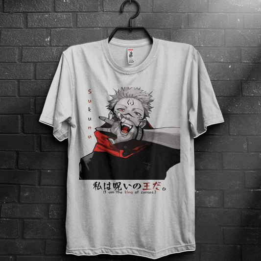 anime shirts, anime gifts, Satoru, Jujutsu, jujutsu shirt, itadori, Sukuna Menswear Top