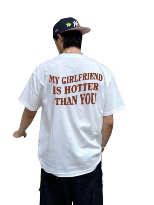 Boyfriends Shirt, My Girlfriend Is Hotter Than You Shirt, Fun Boyfriend Shirt, Gift For Boyfriend, Valentines Shirt For Bf, Unisex Short Sleeve Tee Sh