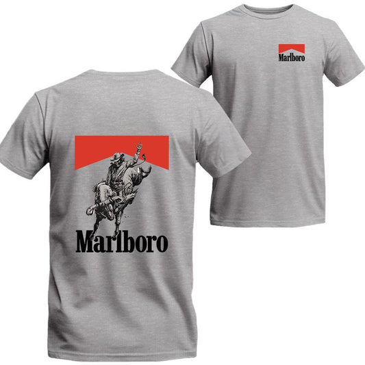 Marlboro Bone Rodeo T-shirt, Marlboro Short Sleeve Tee, Unisex Shirt, Menswear Top