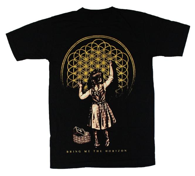 New Bring Me the Horizon BMTH Black T-shirt All Size