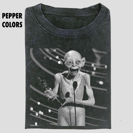 Gollum Vintage Tee, The Lord Of The Rings Vintage Tee, Gollum Shirt, Movie Shirt, Funny Shirt, Unisex T-Shirt, Gift For Movie Fans, Menswear Womenswea