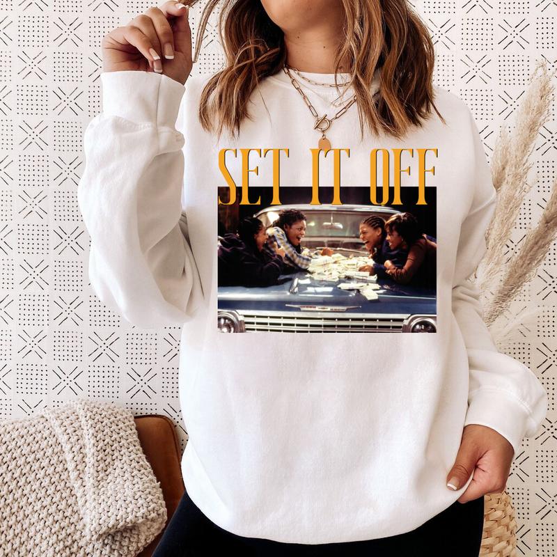 Vintage Set It Off Shirt, Set It Off Tee, Set It Off Fan Shirt, 90s Movie Shirt, Gift For Her