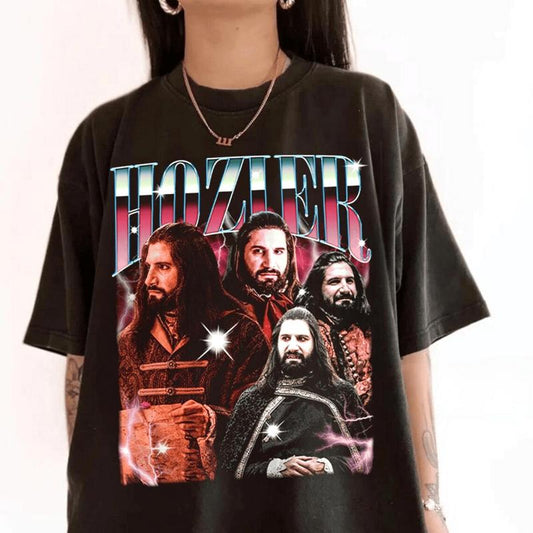 Hozier Nandor Shirt, Lord Of The Rings Hozier Aragon Shirt, Hozier, Sirius Black Shirt, Hozier Fan Gift, Hozier Unreal Unearth 2024_776, Unisex Cotton