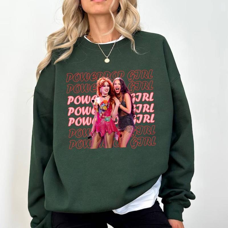 Powerpop girl Chap & Oli Tshirt Sweatshirt Hoodie