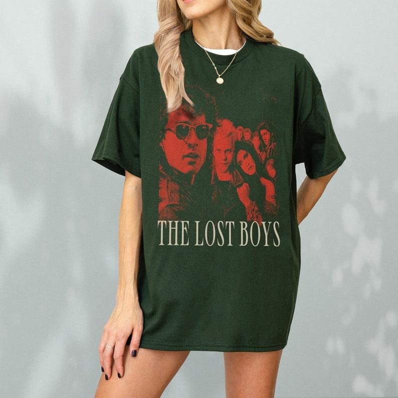 The Lost Boys Movie T-Shirt, Retro Horror Movie Graphic Tshirt, Kiefer Sutherland Jason Patric Lost Boys Shirt, Gift for Movie Lover