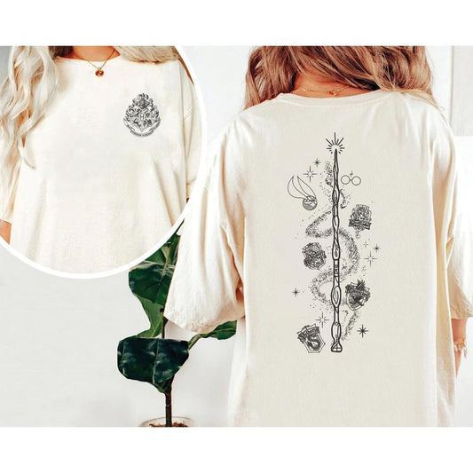 Hogwarts Shirt Wizard House Shirts Universal Studios Shirts For Family Wizard School Tshirt Wizarding World Sweatshirt Hp Fan Gift Shirt, T-shirt, Swe