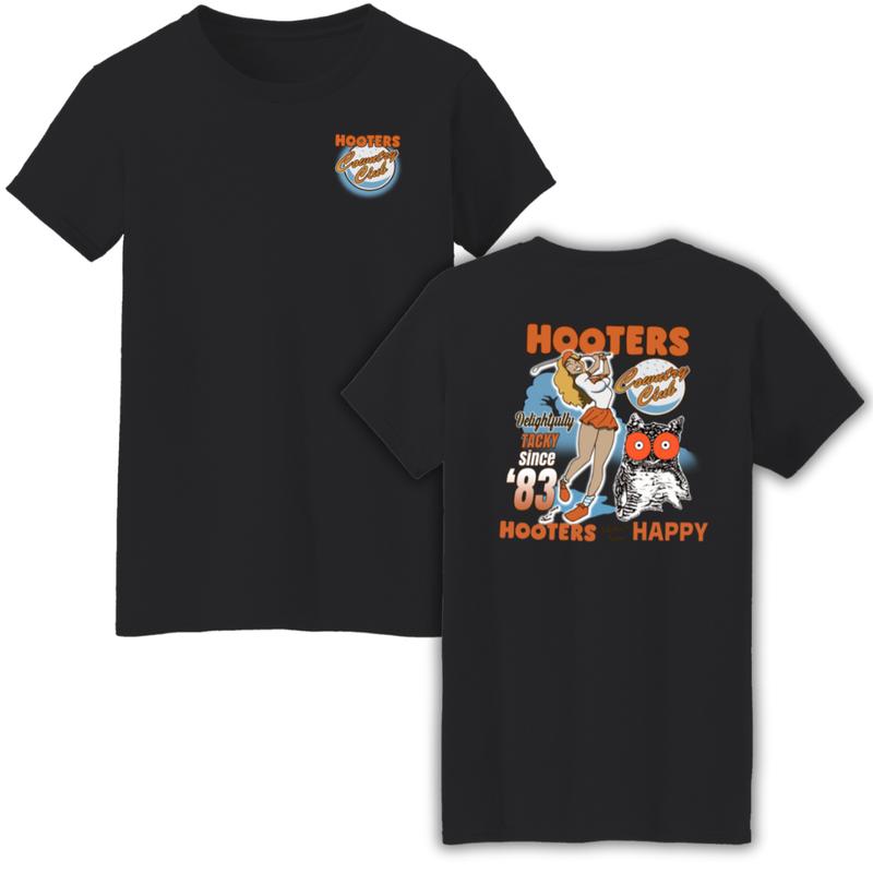 Spencers Hooters Country Club Unisex T-Shirt For Womens, Mens