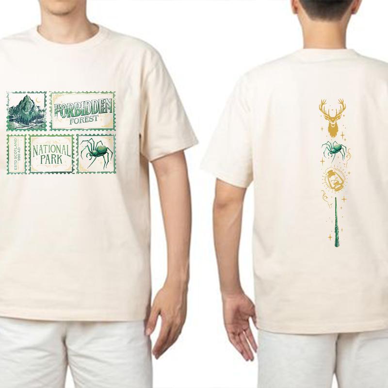 Forbidden Forest Shirt Sweatshirt Hoodie, gift for fan Cotton Fit Womenswear potterhead gift