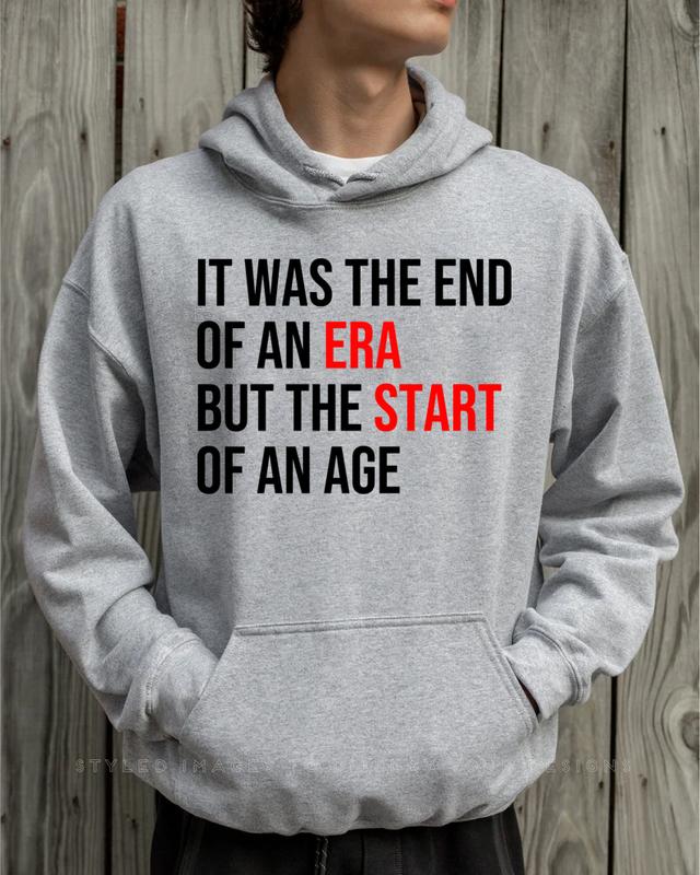 It was the end of an Era but the start of an age TshirtSweatshirtHoodie, Era Fan Shirt, Singer Tees