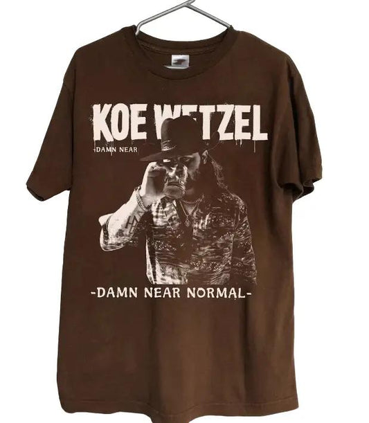 Wetzelll tour 2024 shirt, Koe Music 2024 Shirt, Wetzell Fan Lover Gift, Wetzel country music shirt Classic Cotton