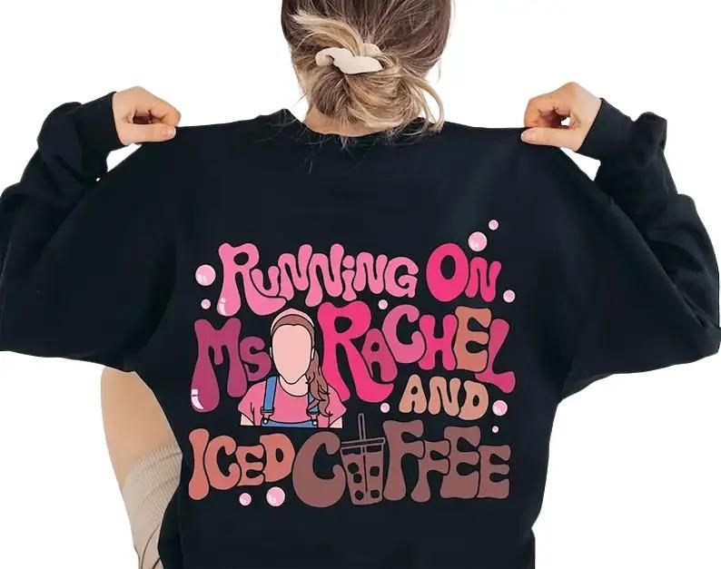 Running On Iced Coffee Sweatshirt, Mothers Day T-Shirt - Shared Styles - Shades For Everyone - Extensive Size Options - Every Style Imaginable - Dynam