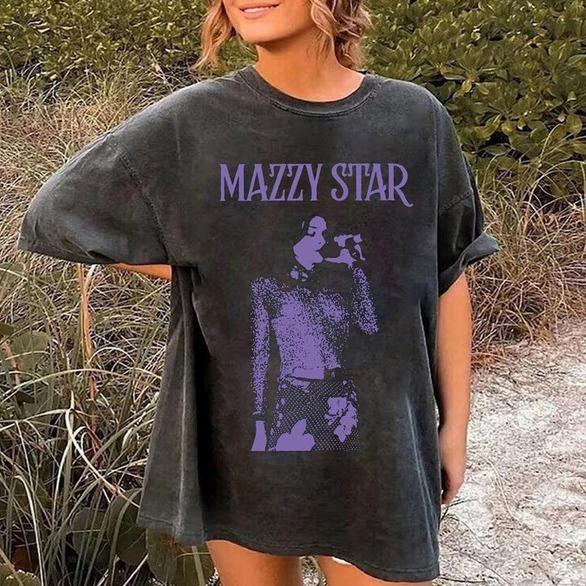 Vintage Mazzy Star Shirt, 90s Alternative Rock Shirt, Hope Sandoval Shirt Cotton Fit