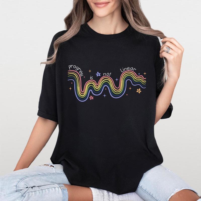 Mental Health Matters Comfort Colors Shirt, Inclusive Education Shirt, Progress Is Not Linear Shirt, Special Education Shirt, SPED Teacher Shirt, Incl