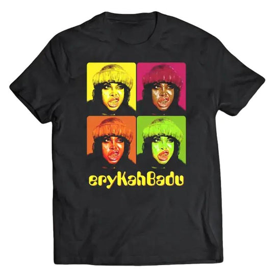 Erykah Badu shirt short Crewneck Shortsleeve