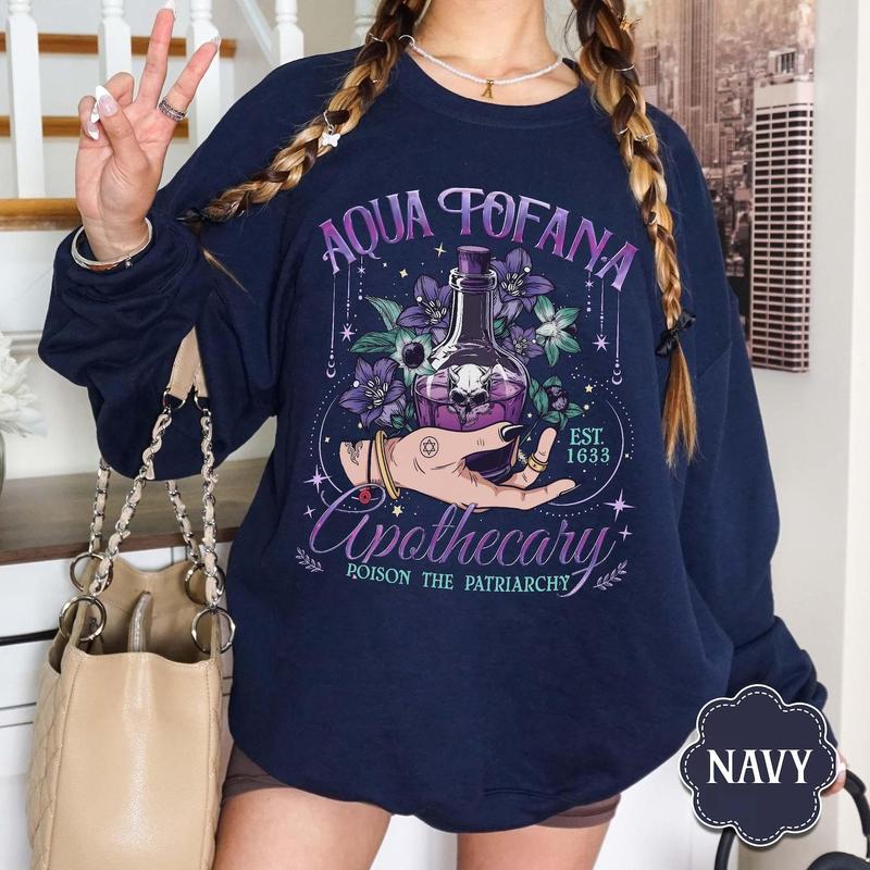 Aqua Tofana Sweatshirt, Apothecary Poison The Patriarchy, Feminist Shirt, Your Body Your Choice, Funny Feminist Shirt, Women Rights Shirt