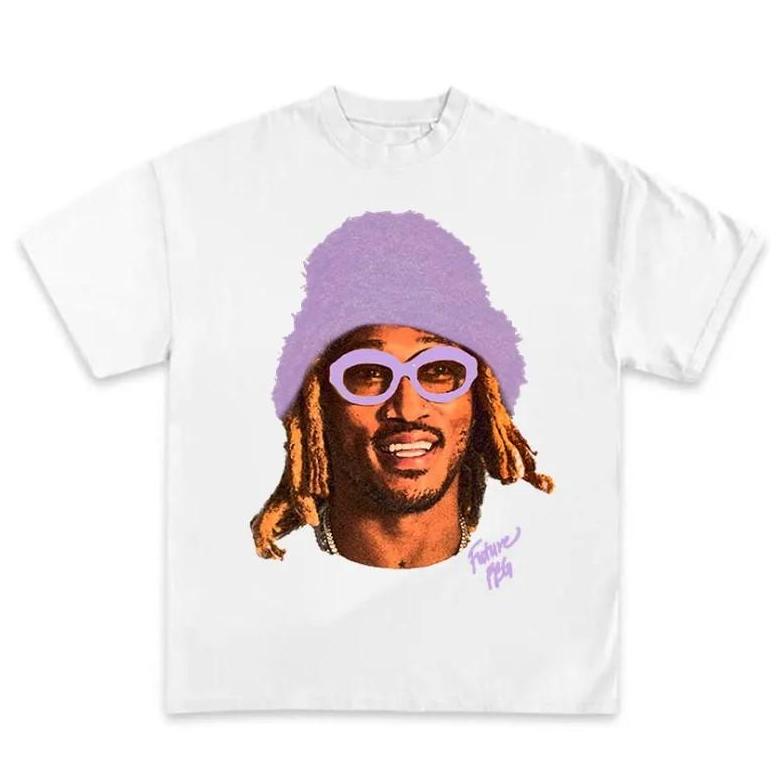 FUTURE Purple SHIRT Gift For Women and Man Unisex Shirt Cotton Menswear