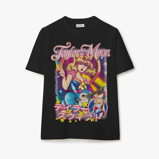 TL Moon Shirt, Crewneck, Classic, Collar