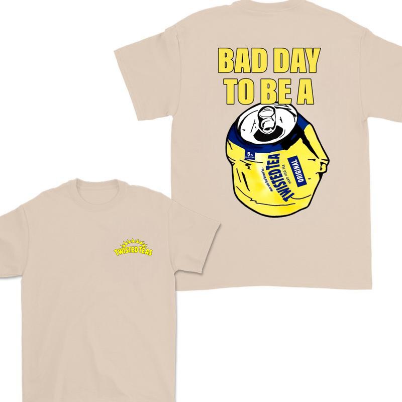 Bad Day To Be A Twisted Teas 2 Sides Tshirt, Twisted Teas Tshirt Full Color For Men And Women Tshirt, Twisted Teas Tshirt
