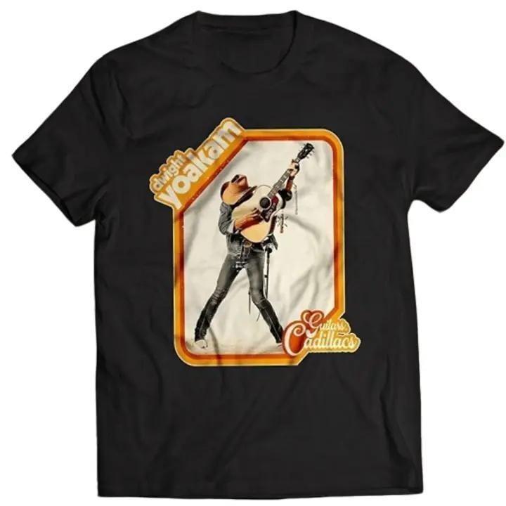 Retro Guitars, Cadillacs By Dwight Yoakam T-shirt Tomorrow's Sounds Today Gone