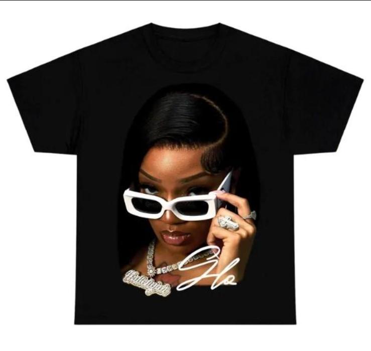 Glorilla Shirt Big Glo Tee Rapper Shirt - Men's Cotton T-Shirt - Classic