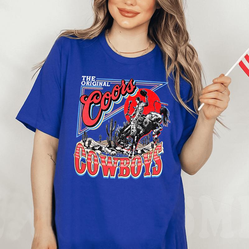 Coors Western Cowboy T-Shirt, Vintage 90S Western Shirt, Retro Coors Tee, Rodeo Cowboy Shirt, Wild West Gift