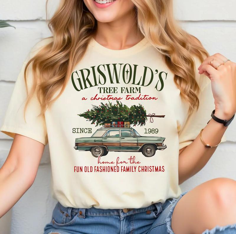 Griswold's Christmas Sweatshirt, Christmas Family, Tree Sweatshirt, Griswold's Tree Farm Since 1989 Sweatshirt, Cute Christmas hoodie