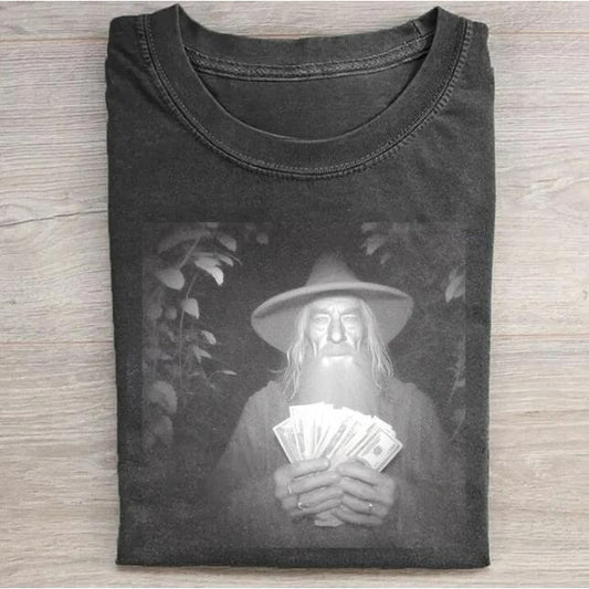 LOTR Gandalf Wants Money Fantasy Movies, Unisex Meme Shirt, Funny Harry Potter Shirt, Menswear, Hoodie, Sweatshirt