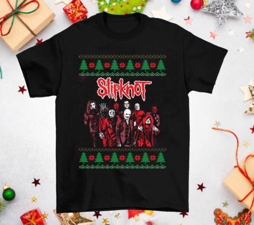 Ugly Slipknot Band Member Gift For Christmas Black All Size Shirt