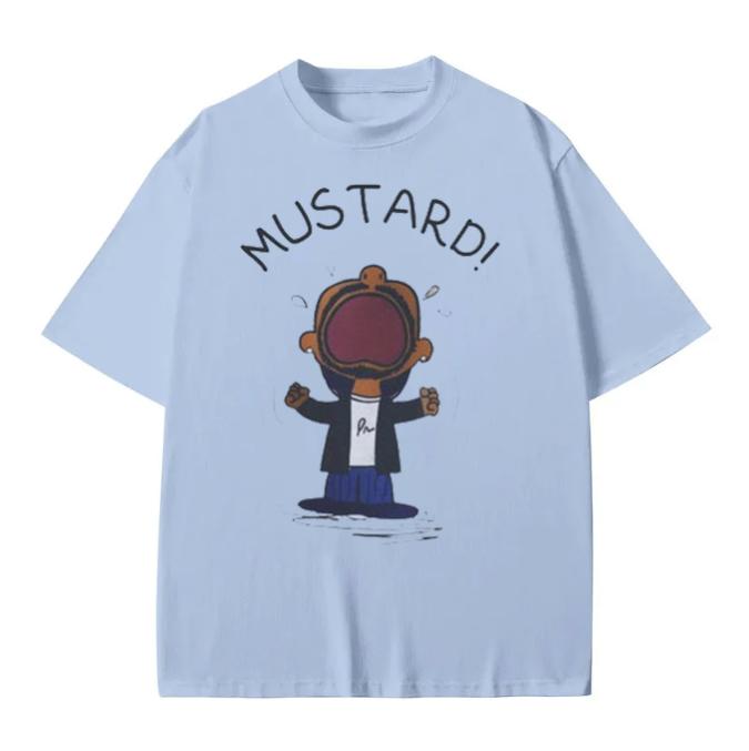 MUSTARD Meme T-Shirt, Viral Meme Tshirt, Unisex Cotton Jersey Tee