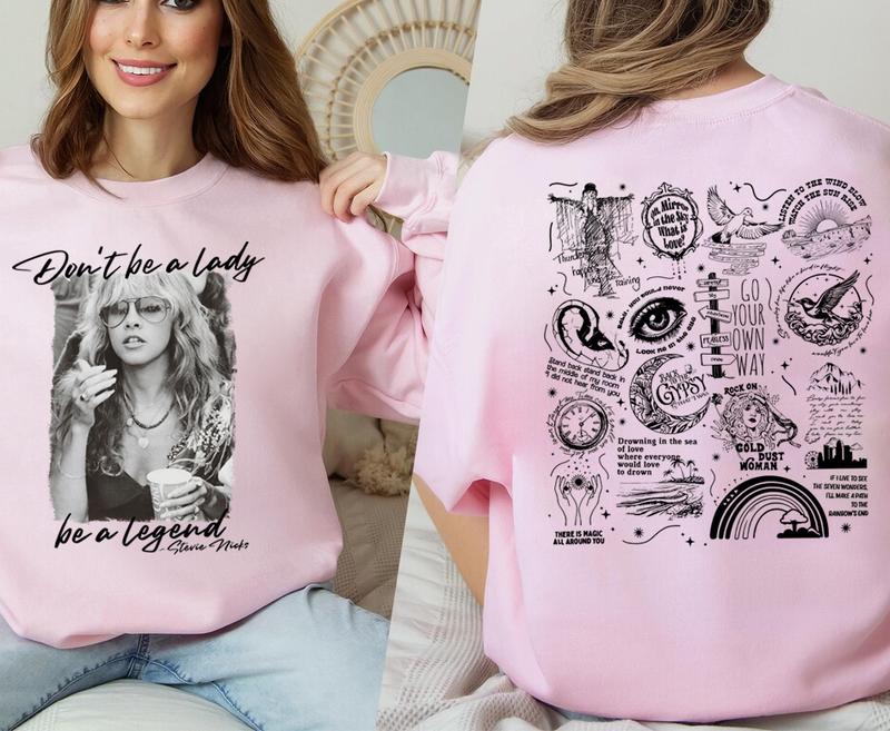 Tracklist Stevie Nicks 2 Sides Newest Shirt Sweatshirt Hoodie, Silver Springs Shirt Unisex, Gifts For Her
