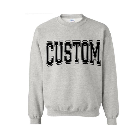 Custom football game day Santa Casual Cotton Crew Neck Tshirt hoodie