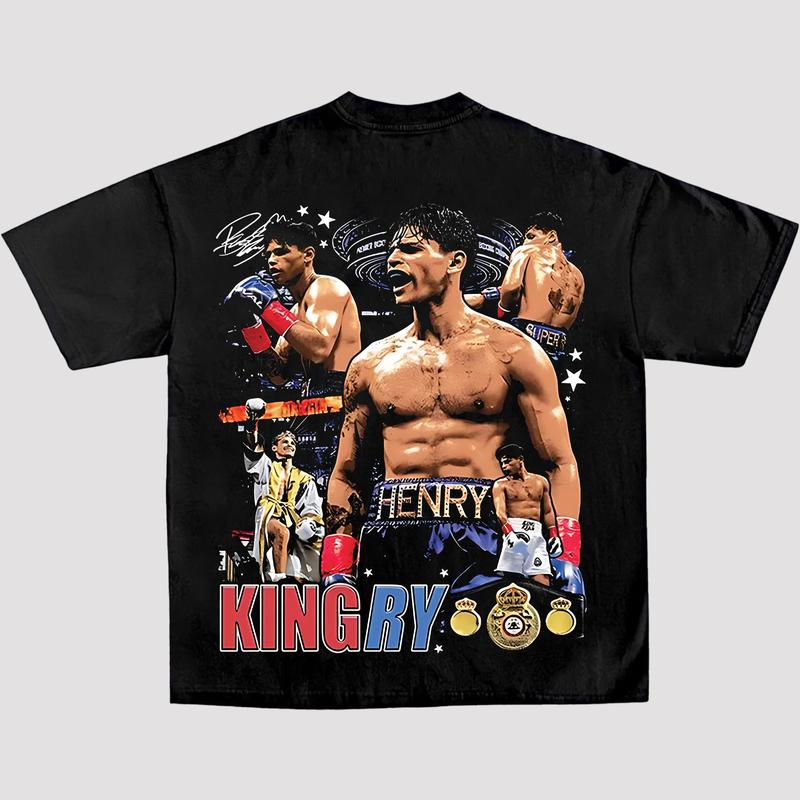 RYAN GARCIA V2 TEE, Boxing T-shirt, Boxer Tee, Sports Shirt, UFC Shirt, Workout T-shirt, Gift for Him Gift For Her Hoodie Sweatshirt Streetwear