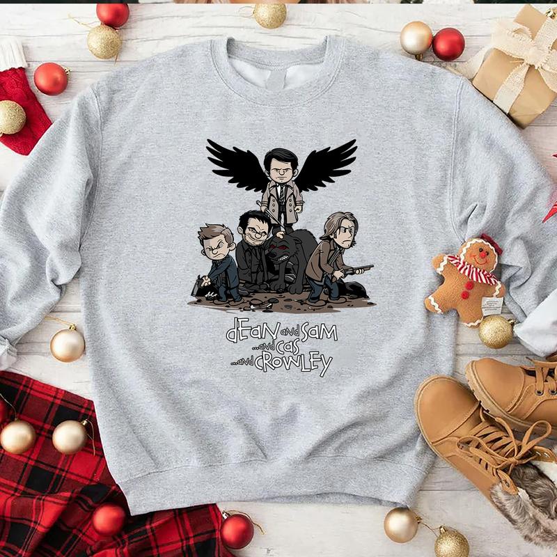 Supernatural Shirt, Supernatural Vintage T Shirt, Supernatural Friends T Shirt, Gift For Woman and Man Unisex T-Shirt Sweatshirt Hoodie