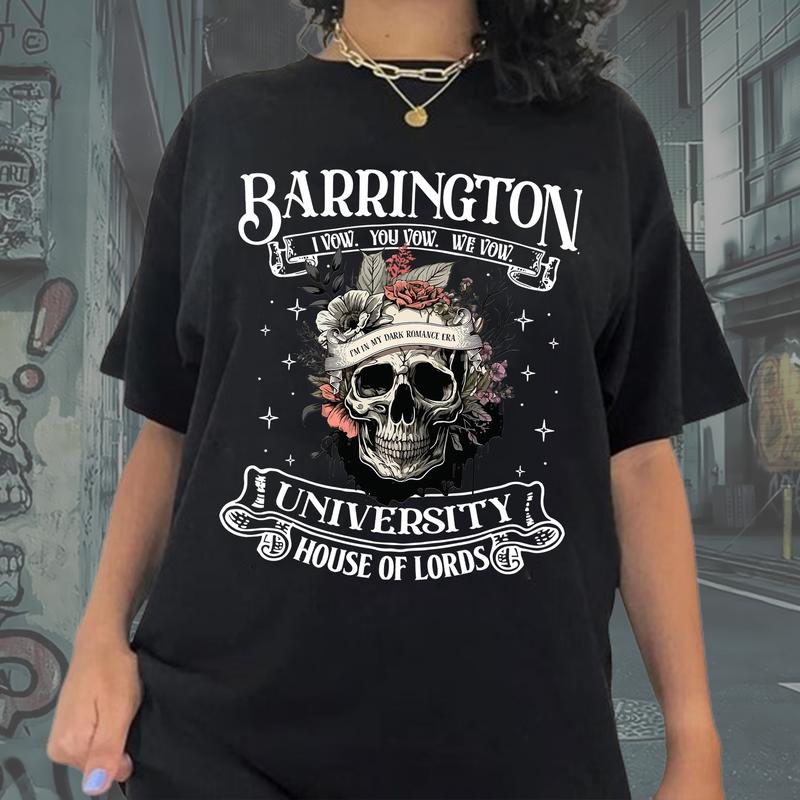 Barrington University The Ritual Sweatshirt, Shantel Tessier Merch, Book Lover Shirt, Bookish Merch, Booktok Shirt, LORDS Series Book Shirt, Dark Roma