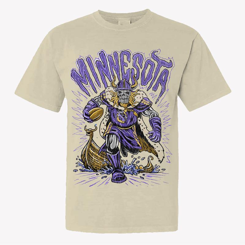Minnesota Football Limited Edition T-Shirt, Vintage Minnesota City Shirt, Deadman's Football, Perfect for Fans of Minnesota City