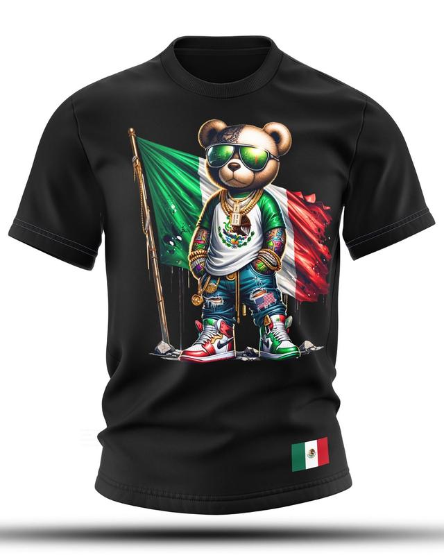 Mexican Teddy Bear T-shirt design, Mexico, Mexicanos, Mexican, Sweatshirt, Hoodie