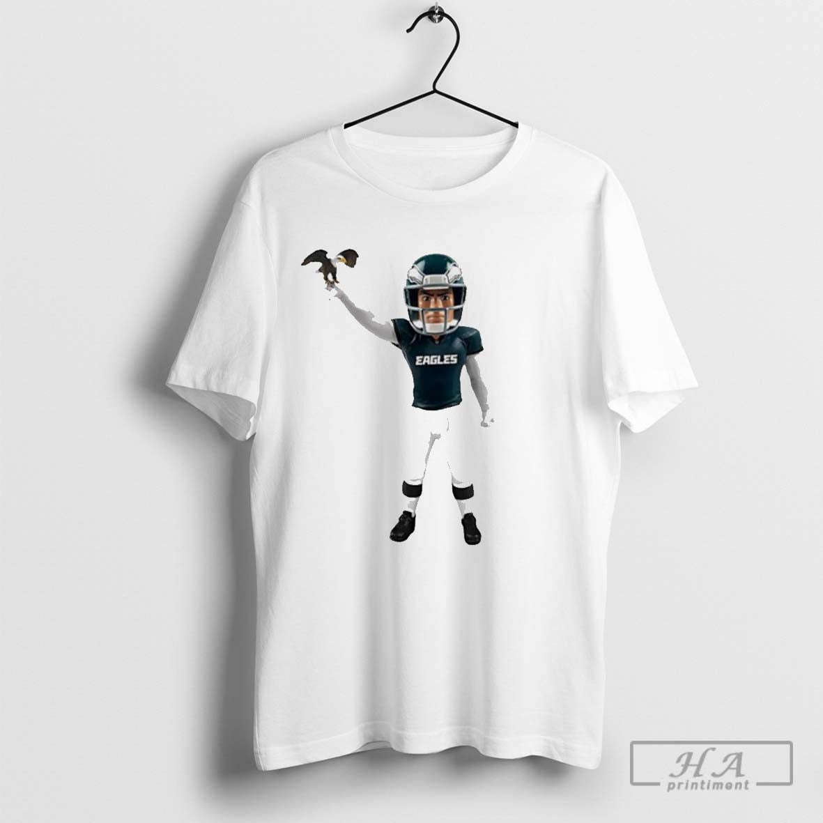 Philadelphia Eagles Bobblehead Football T Shirt