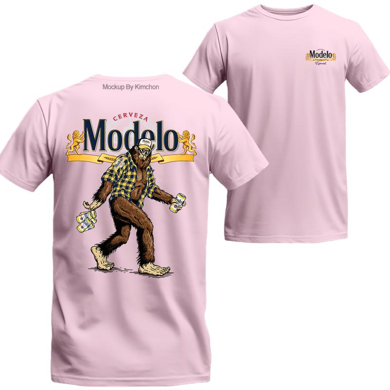 Bigfoot Modelo Especial T-shirt Modelo Especial Shirt, Beer Shirt Viral, Beer Crewneck, Menswear Top Underwear Tshirt Streetwear