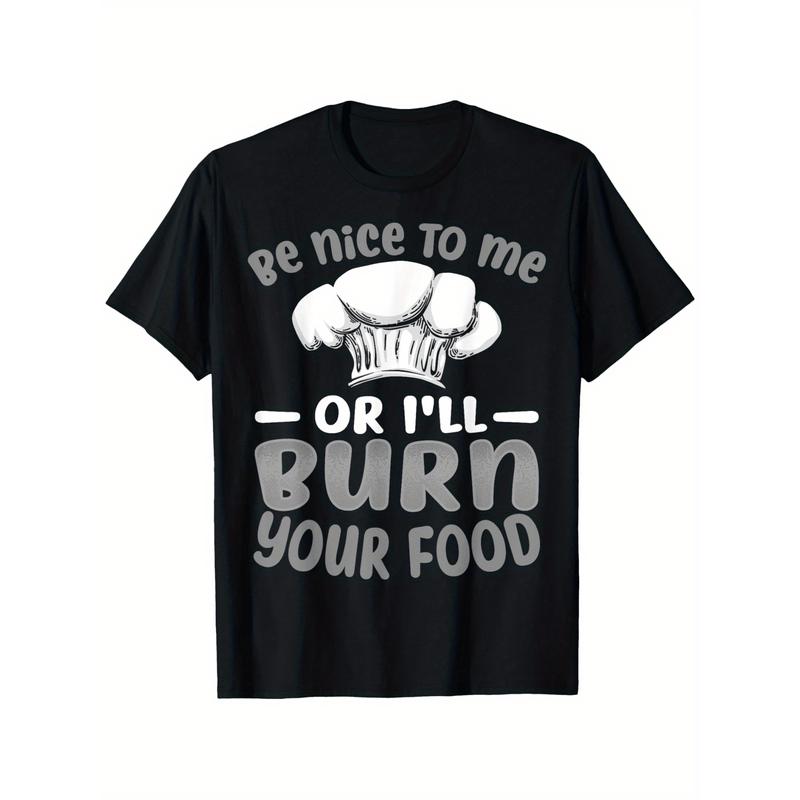 Funny Chef & Baker Graphic Tee - Cotton,, Perfect for Cooking Enthusiasts - Ideal Gift for Men & Women, Great for Thanksgiving, Christmas, New Year Ma