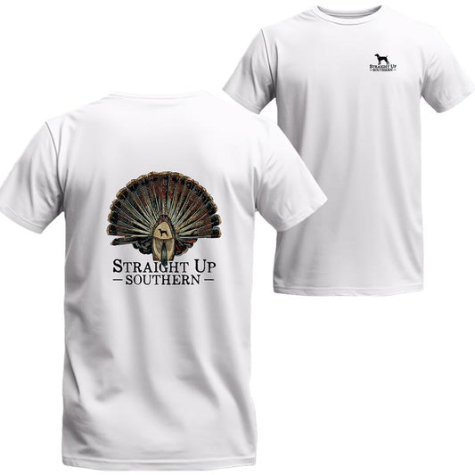 Turkey Mount - Southern Hunting Culture T-shirt, Turkey Short Sleeve Tee, Unisex Shirt, Menswear Top