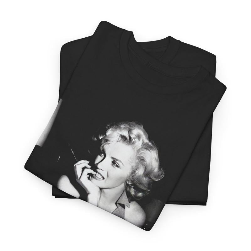 Marilyn Monroe Vintage T Shirt, Marilyn Monroe Graphic Menswear Tshirt Cotton