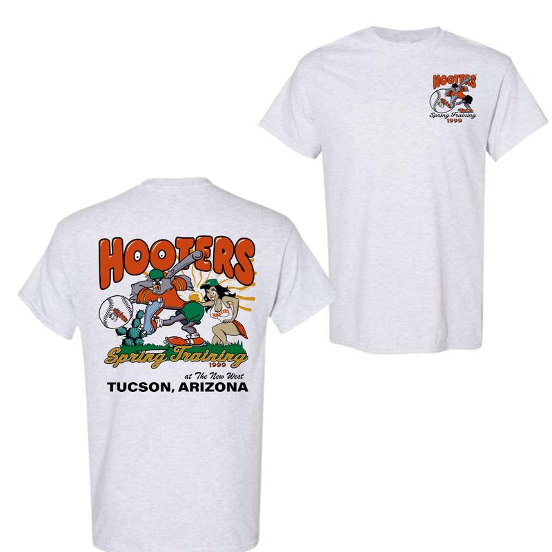Vintage Hooters Spring Training 199 T-shirt For Men For Woman