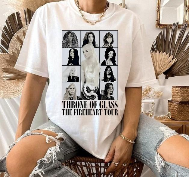 Throne Of Glass The Fireheart Tour Concert Shirt